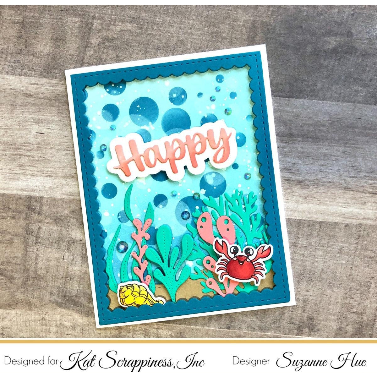 Layered Bubbles 6x6 Stencils - 3pk