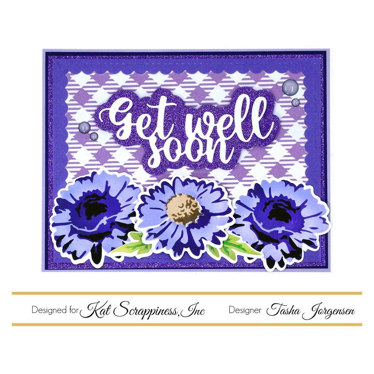 Oopsie Daisy 6x6 Layering Stencils - 3pk