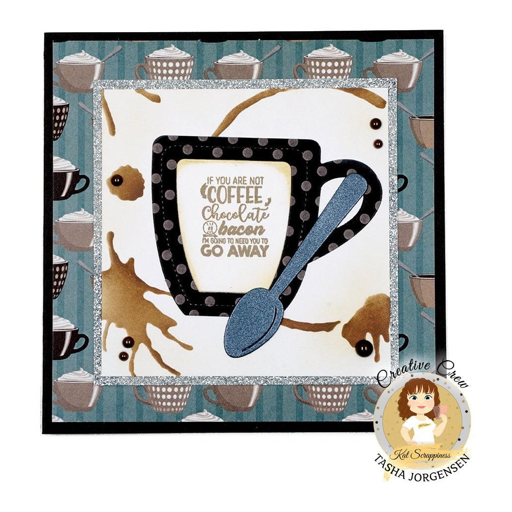 Cuppa Love Shaker Card Craft Dies