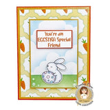 Hippity Hoppity Bunnies Clear Stamp