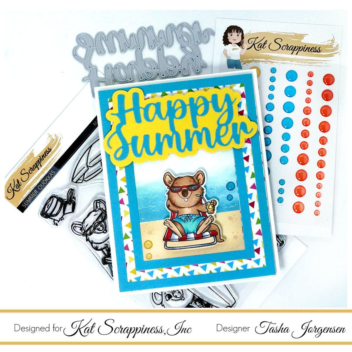 Summer Quokka Stamp Set