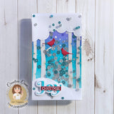 Birch Tree w/Cardinal Background Craft Dies