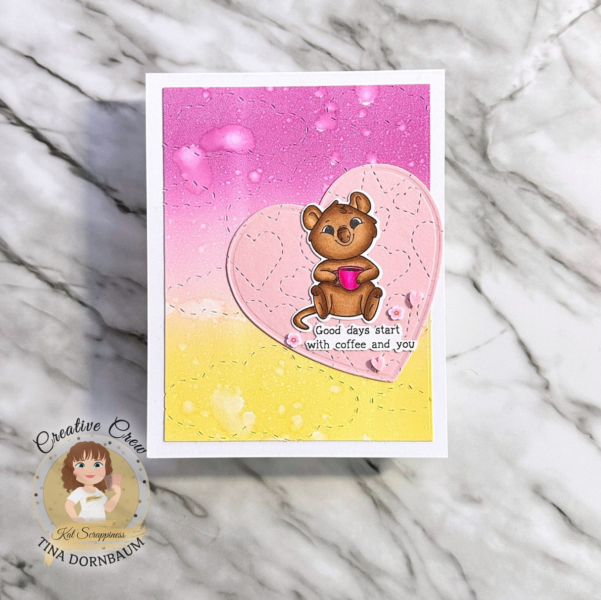 Coffee Quokka Stamp Set