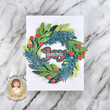 Christmas Wreath Craft Die