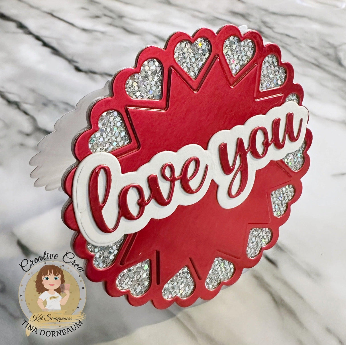 Layered Heart Doily Craft Dies