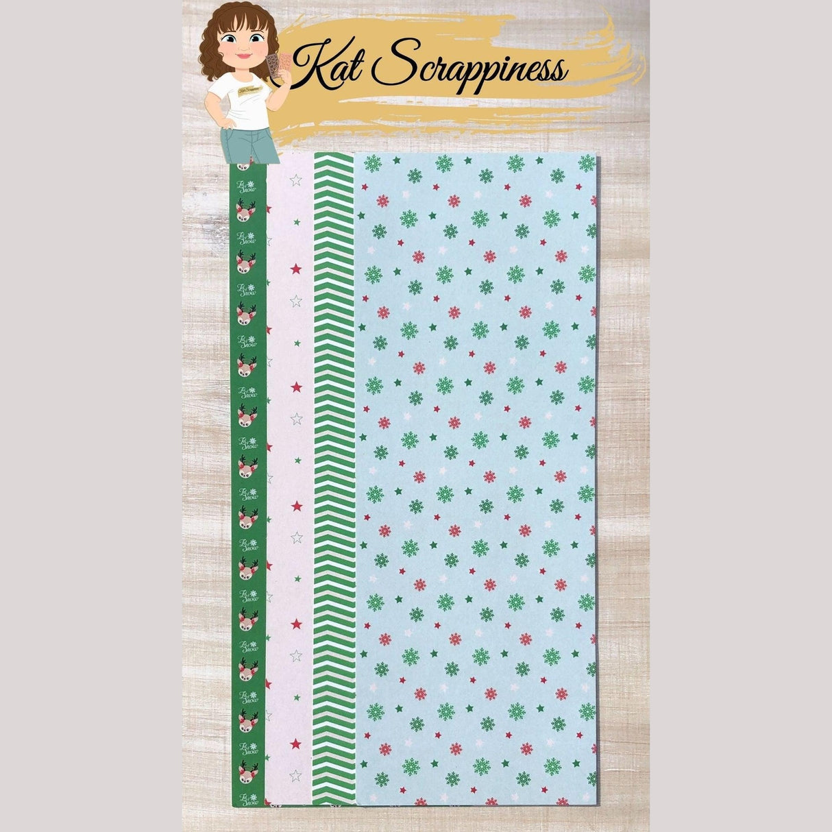 Ugly Sweater Slimline Paper PAD - CLEARANCE - RETIRING! - CLEARANCE!