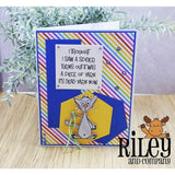 Deadly Piece of Yarn Cling Stamp by Riley & Co