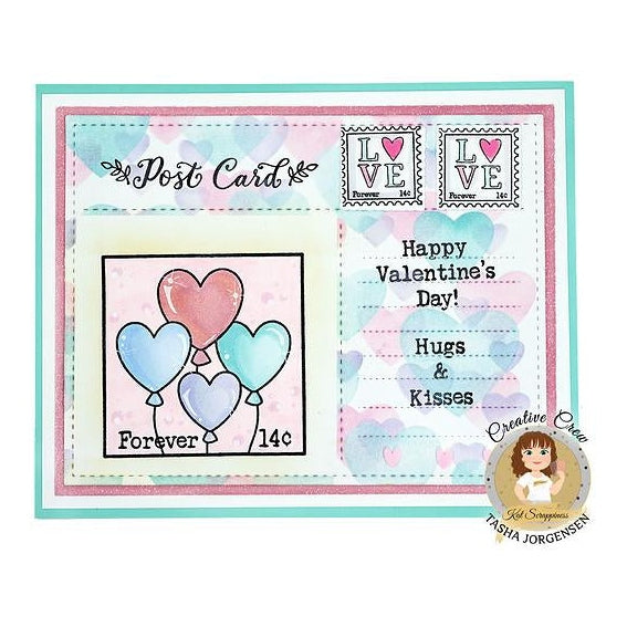 Be My Valentine 6x8 Stamp Set