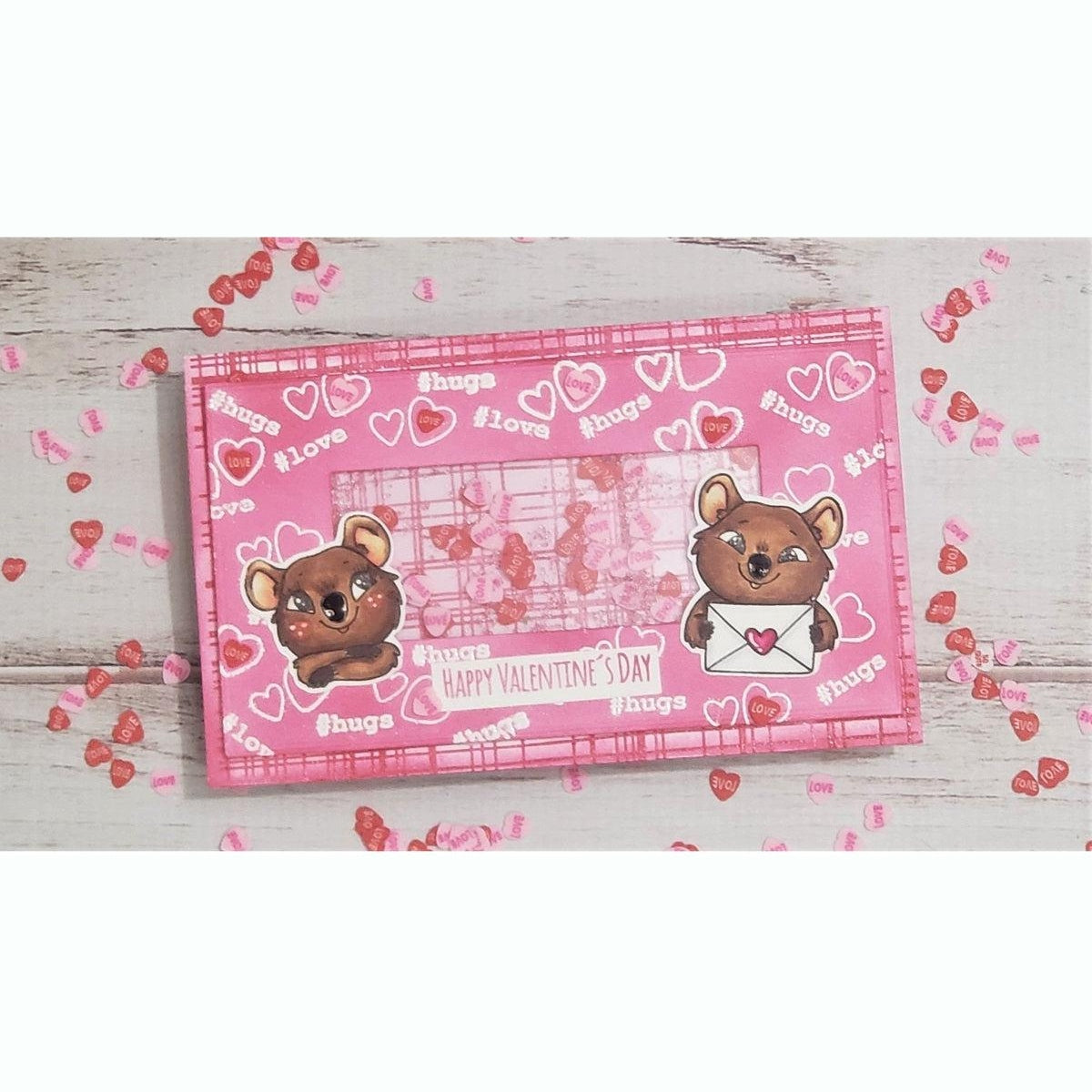 Valentine Quokka Stamp Set