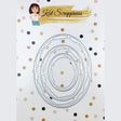 Wonky Wavy Stitched Oval Craft Dies