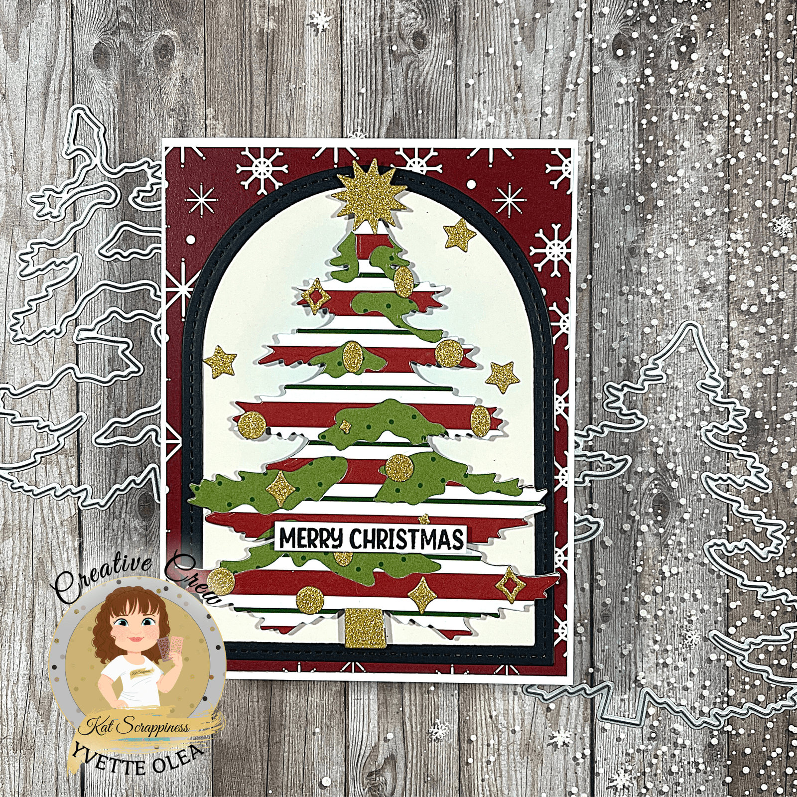 Hero Arts - Color Layering Stencils - O Christmas Tree