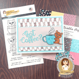 Coffee Quokka Stamp Set