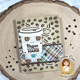 Coffee Time Background Craft Die