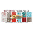 A Cozy Christmas - Slimline Paper Pad - CLEARANCE - RETIRING! - CLEARANCE!