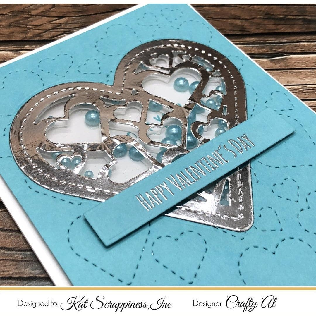 Hearts of Love Shaker Card Craft Dies