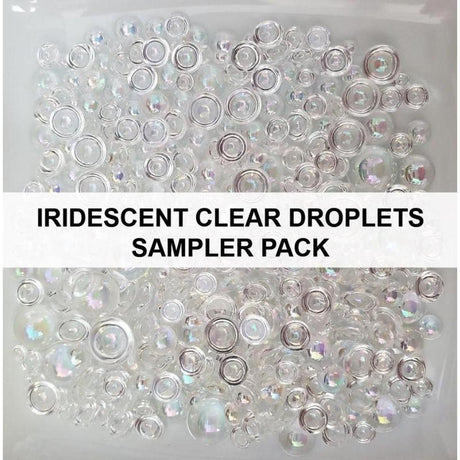 Iridescent Clear AB Droplets Sampler Pack