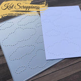 Stitched Cloud Backdrop Die by Kat Scrappiness - Kat Scrappiness