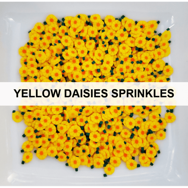 Yellow Daisies Sprinkles