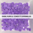 Dark Purple Confetti Sprinkles by Kat Scrappiness - Kat Scrappiness