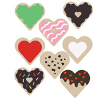 Heart Donut Builder Craft Dies