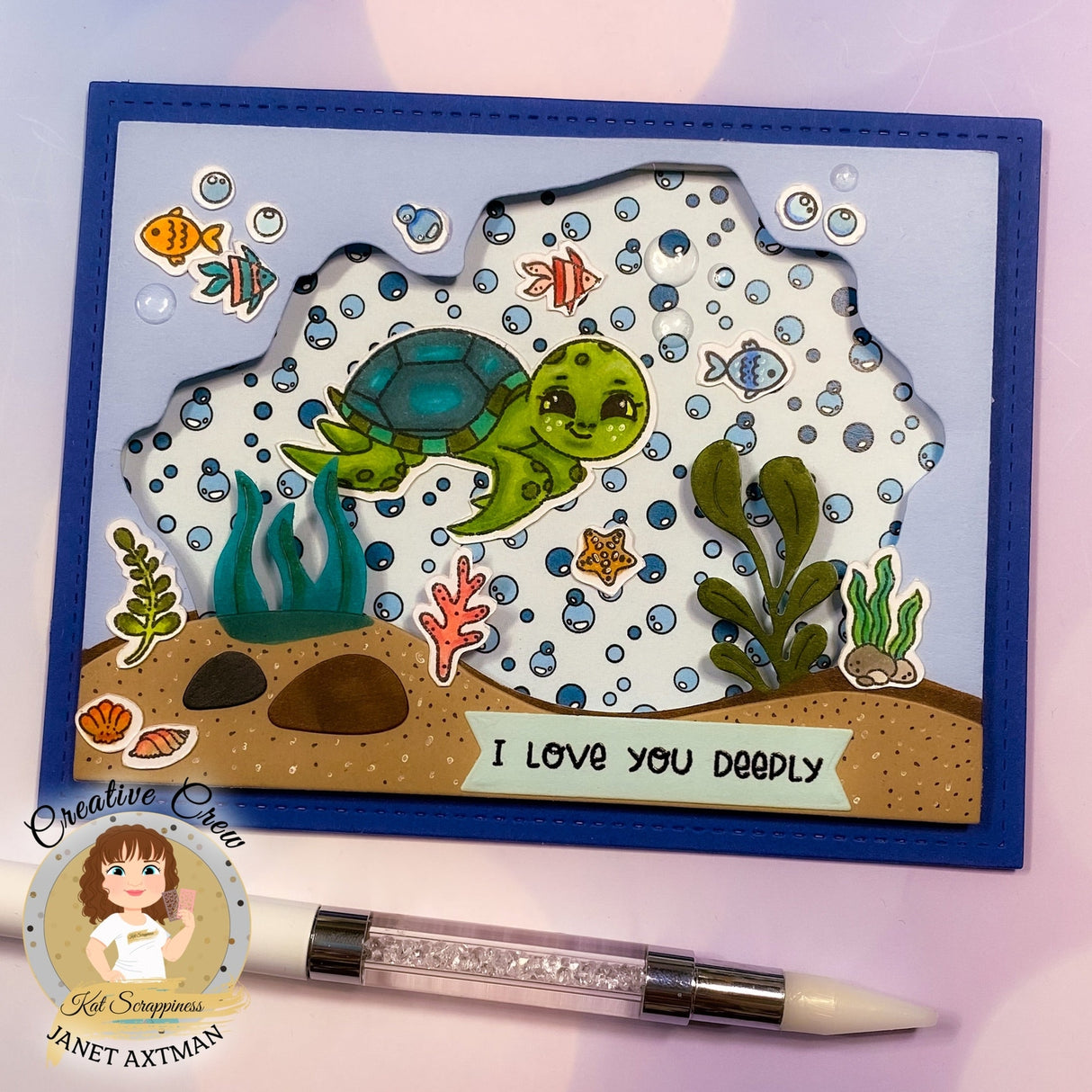 Friends Under the Sea 6x6 Paper Pad