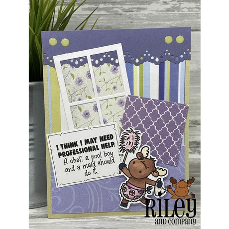 I Need Professional Help Cling Stamp by Riley & Co