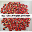 Red Tickle Monster Sprinkles