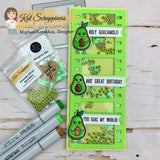 "You Guac My World" Stamp Set