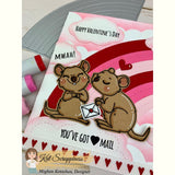 Valentine Quokka Stamp Set