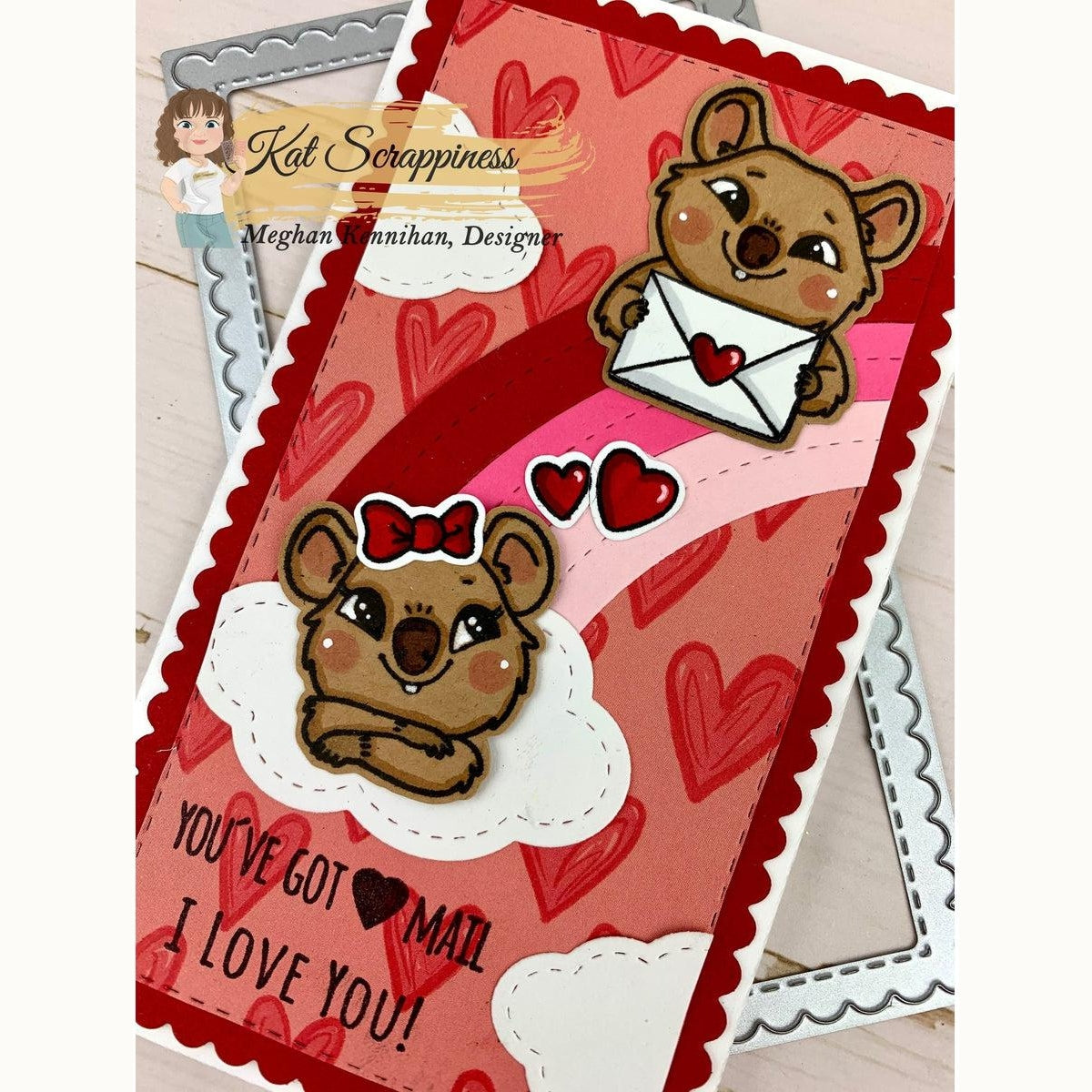 Valentine Quokka Stamp Set