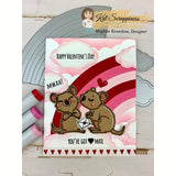 Valentine Quokka Stamp Set