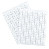 Spellbinders Card Shoppe Essentials Foam Squares Mix, White, 1mm