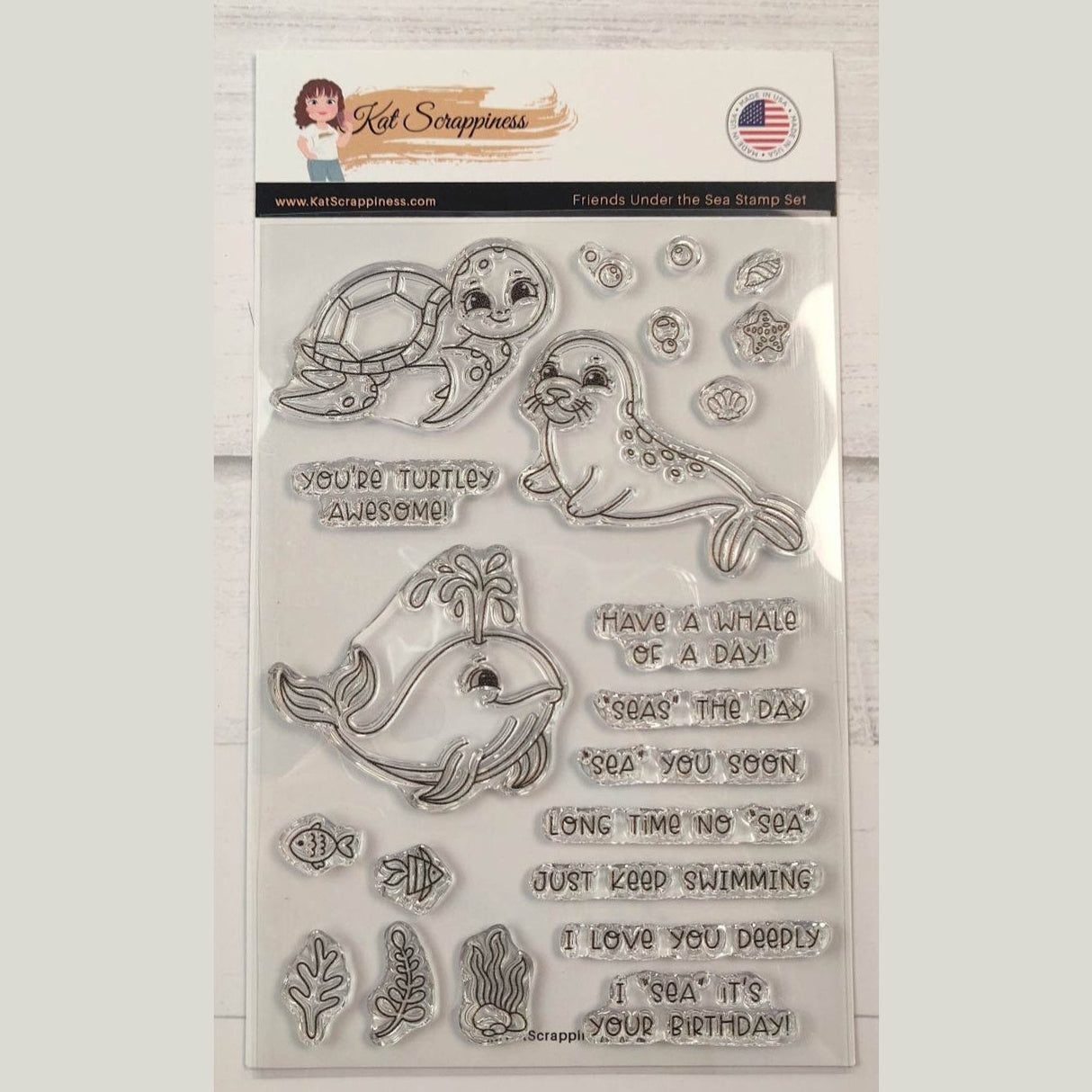 Friends Under the Sea Stamp Set