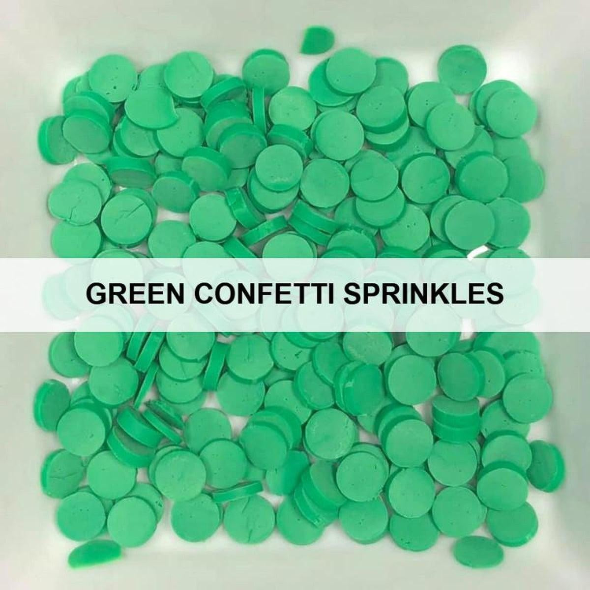 Green Confetti Sprinkles by Kat Scrappiness - Kat Scrappiness