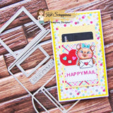 Happy Mail Mailbox Gift Card Holder Craft Dies