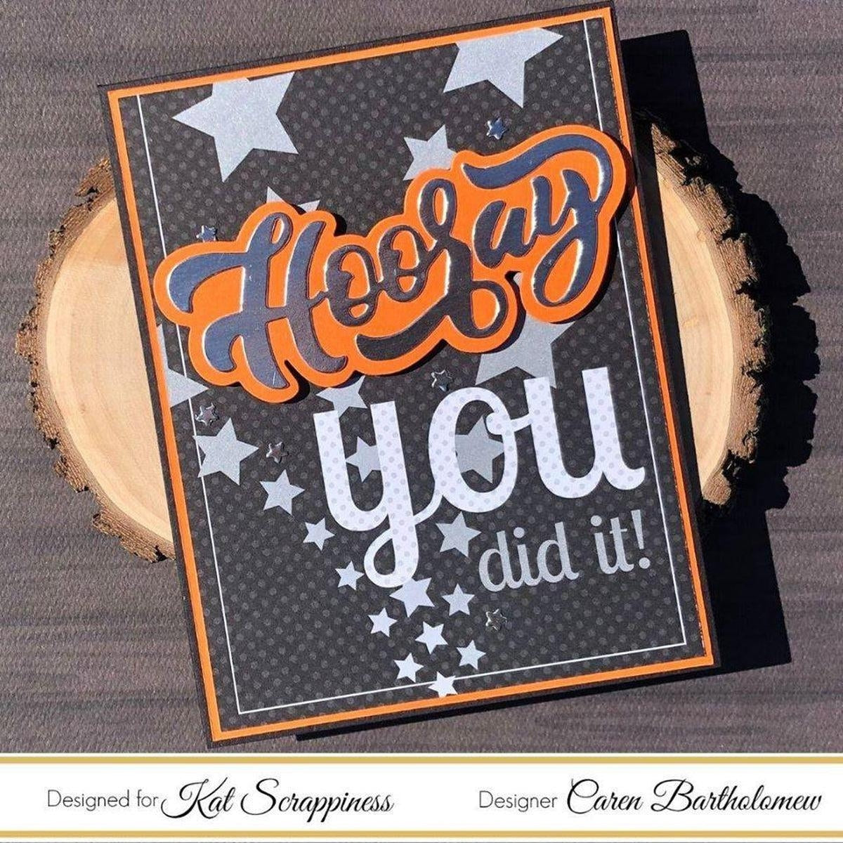 Hooray w/Shadow Die by Kat Scrappiness - Kat Scrappiness