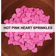 Hot Pink Heart Sprinkles by Kat Scrappiness - Kat Scrappiness