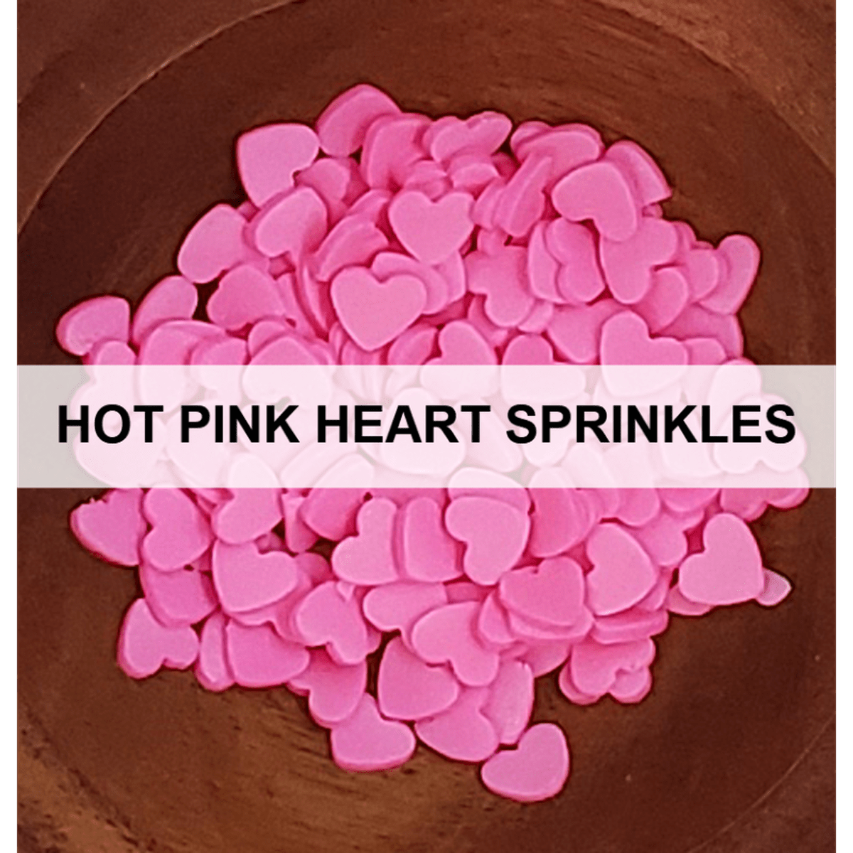 Hot Pink Heart Sprinkles by Kat Scrappiness - Kat Scrappiness