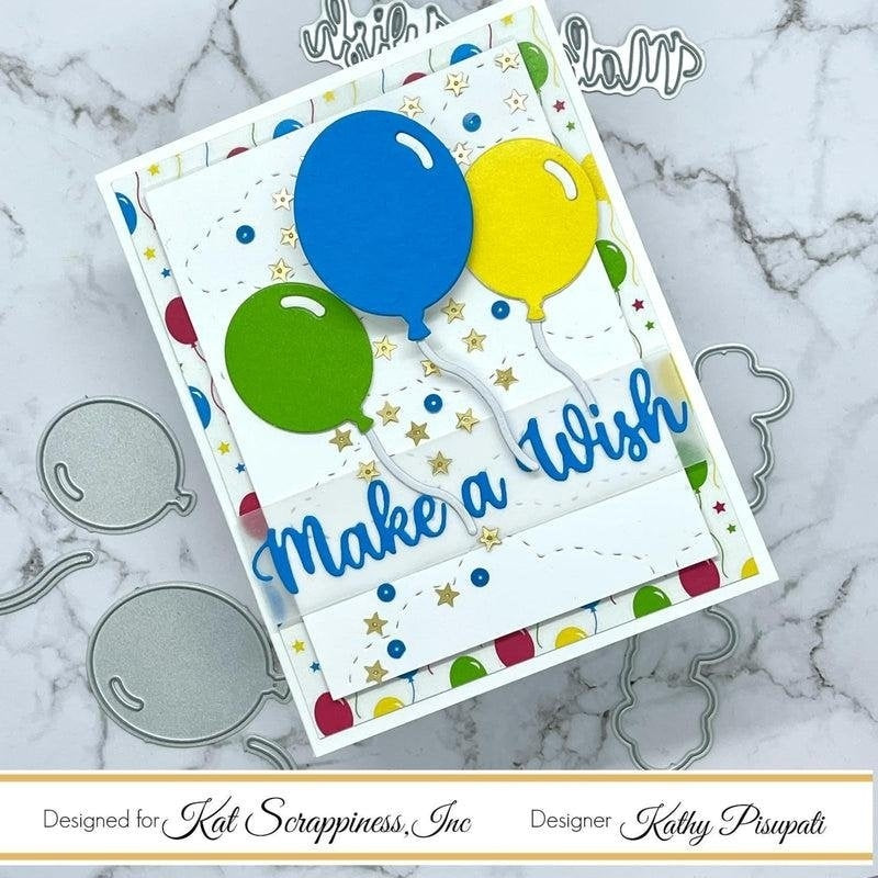 Make a Wish Shadow Sentiment Craft Die