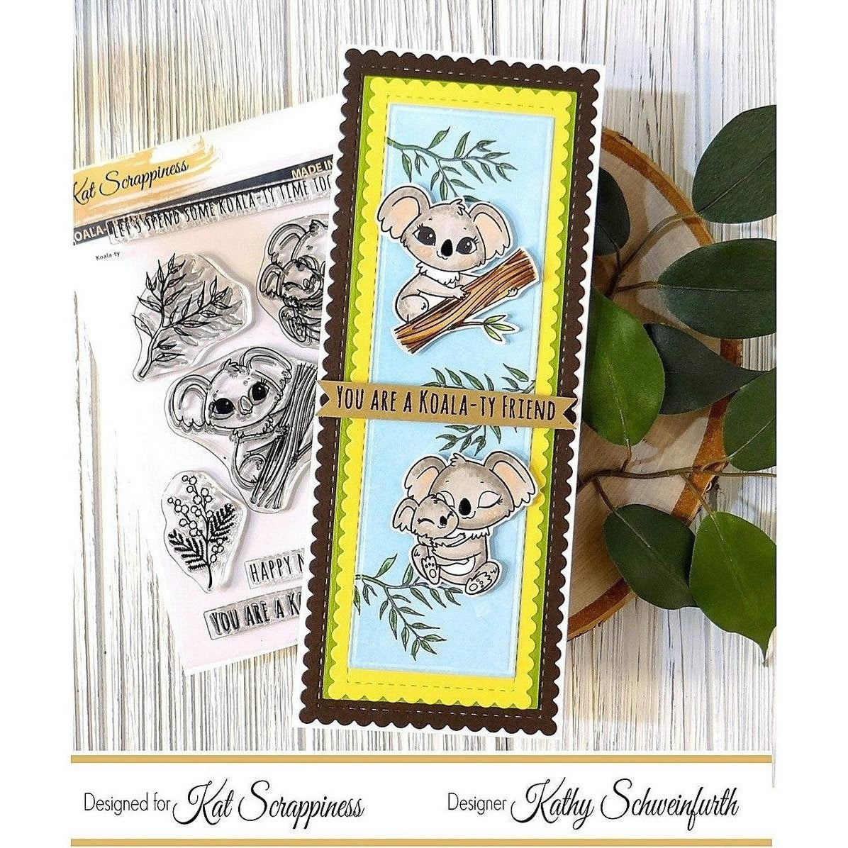 Koala-ty Time Stamp Set by Kat Scrappiness - Kat Scrappiness