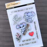 Koala-ty Time Stamp Set by Kat Scrappiness - Kat Scrappiness