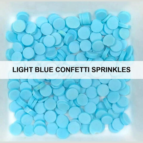 Light Blue Confetti Sprinkles by Kat Scrappiness - Kat Scrappiness