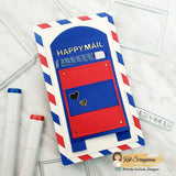 Happy Mail Mailbox Gift Card Holder Craft Dies