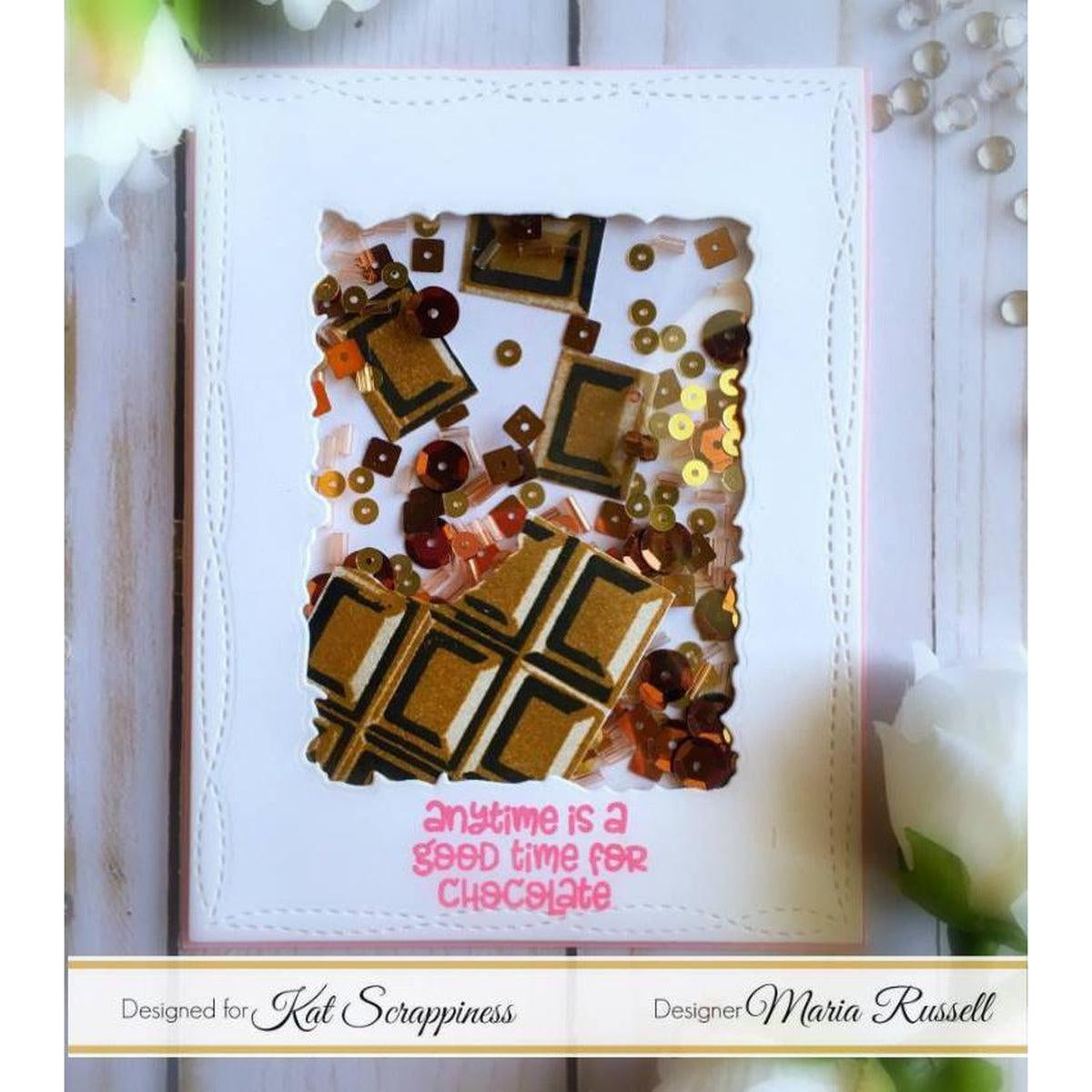 Distressed Edge Rectangle Dies by Kat Scrappiness - Kat Scrappiness