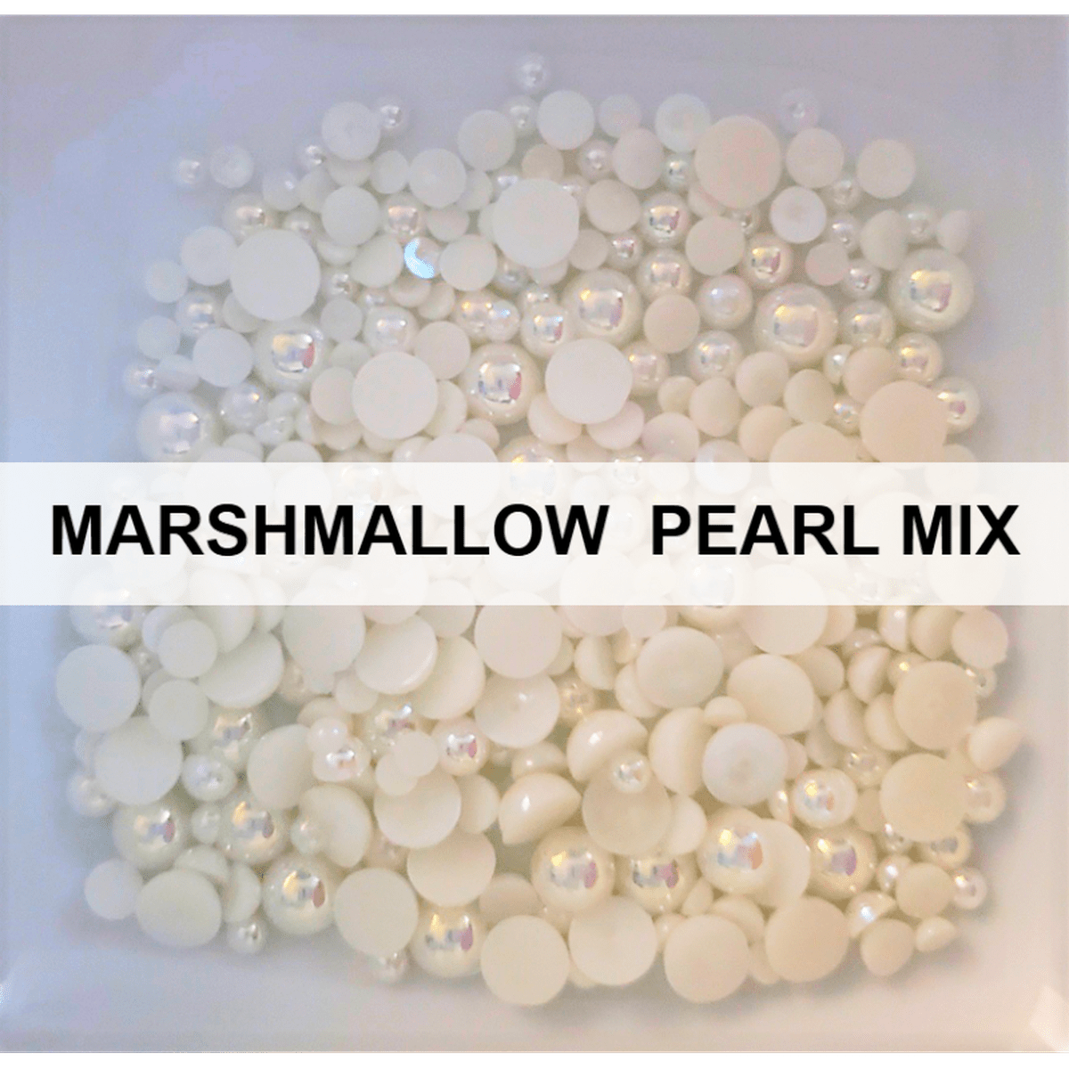 Classic White Pearl Mix - Kat Scrappiness