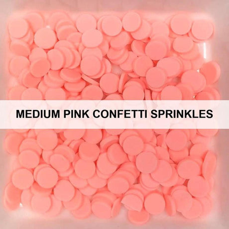 Medium Pink Confetti Sprinkles by Kat Scrappiness - Kat Scrappiness