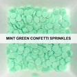 Mint Green Confetti Sprinkles by Kat Scrappiness - Kat Scrappiness