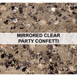 Mirrored Clear Party Confetti - Sequins - Kat Scrappiness