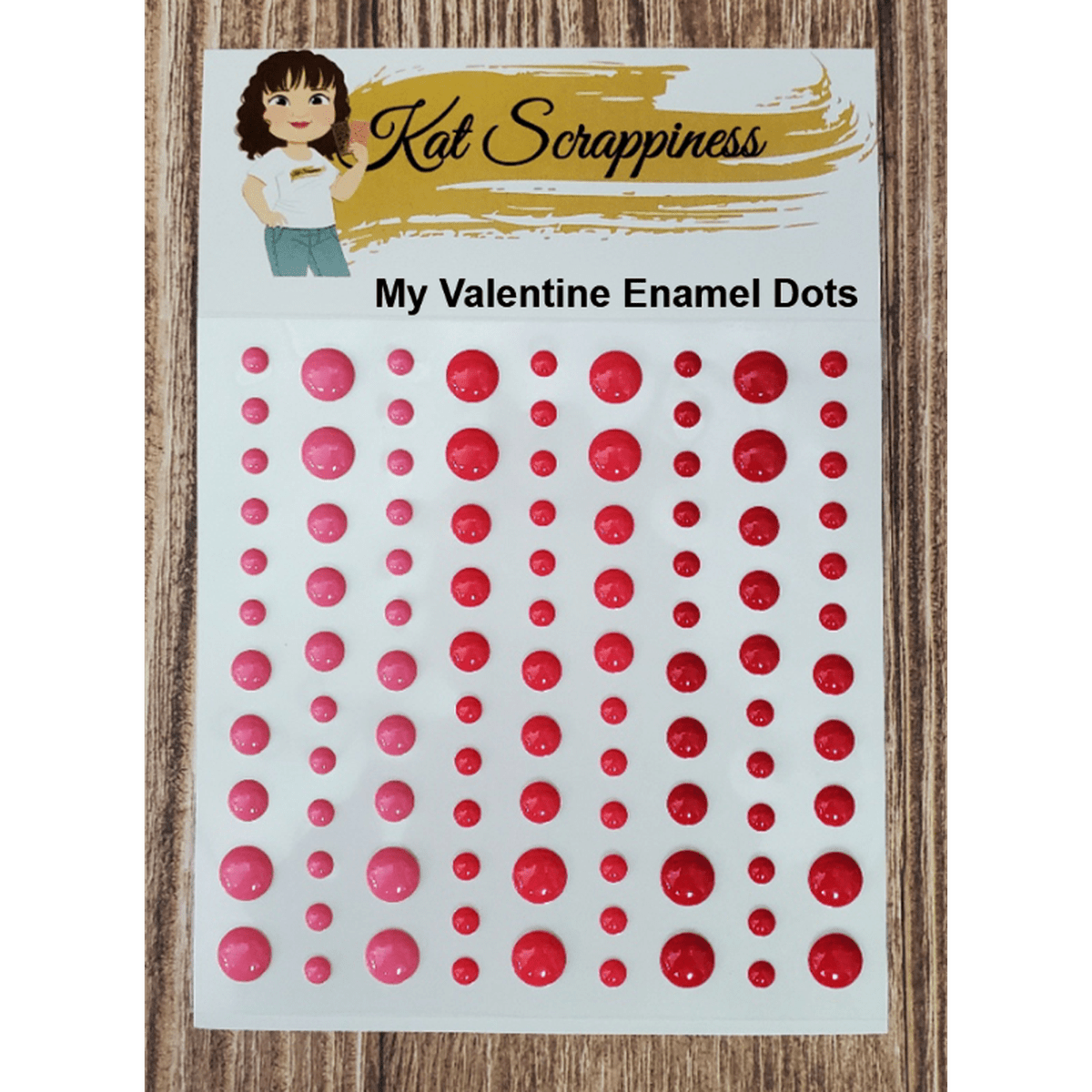 My Valentine Enamel Dots