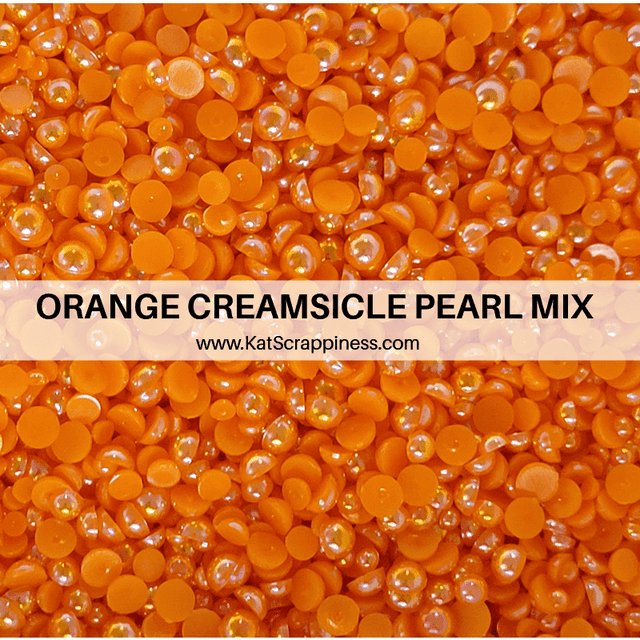 Orange Creamsicle Pearl Mix